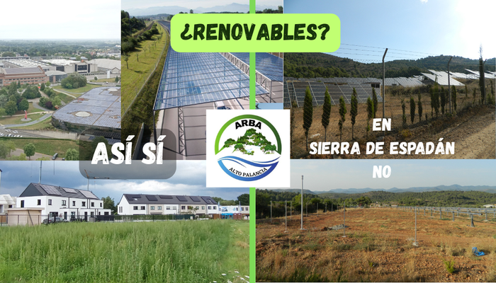 Paremos los proyectos fotovoltaicos industriales en Sierra de Espadán - La Asociación para la Recuperación del Bosque Autóctono (ARBA) Alto Palancia tiene como objetivos la... | Recaudación de fondos en Coral